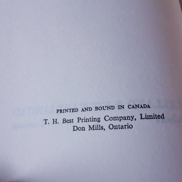 1939 Anne of Ingleside L.M Montgomery Canadian Edition Hardcover - Picture 10 of 16